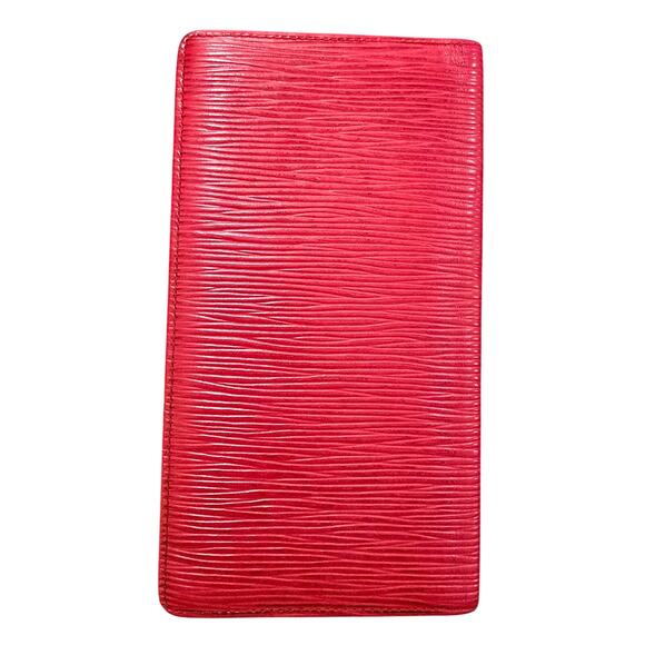 Louis Vuitton Epi Red Bi Fold Wallet - Picture 5 of 5